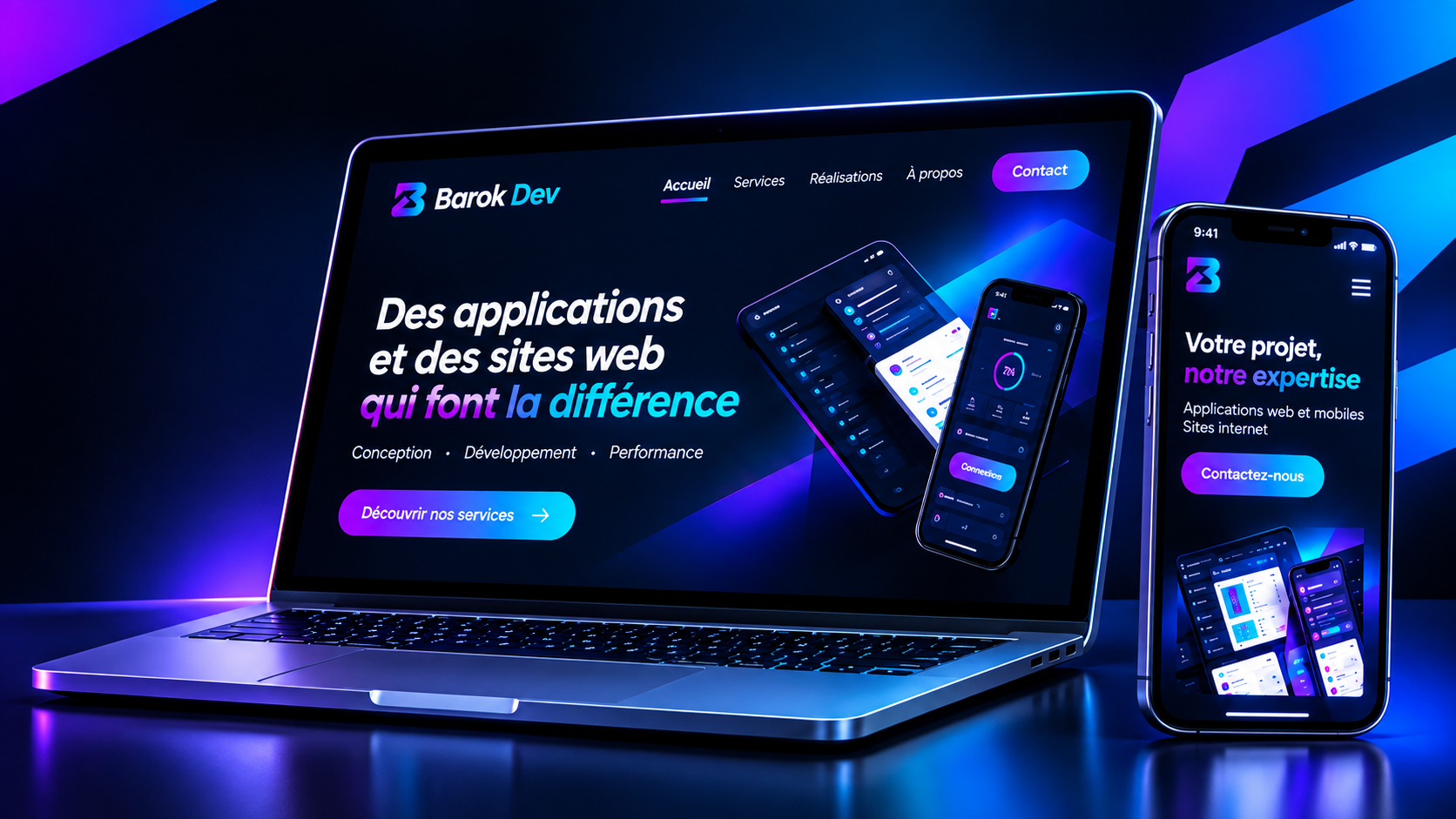 Barok Dev — applications et sites web
